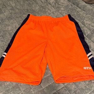 STX Kids' Bright Orange Athletic Shorts